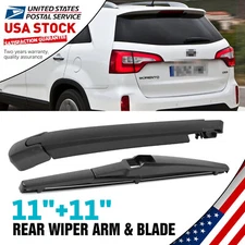 11" Rear Wiper Blade + 11" Rear Wiper Arm Set Rear Wiper Arm&Blades Windshield