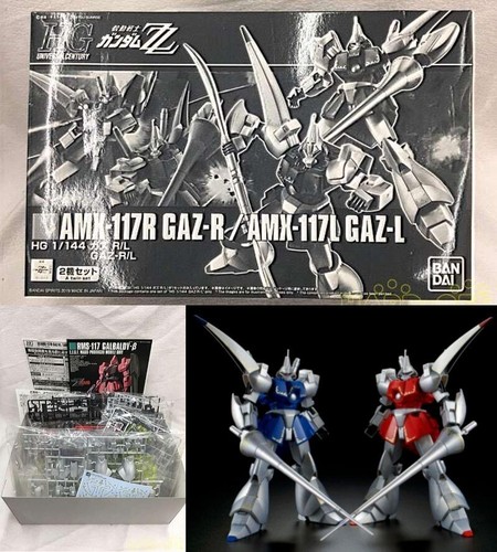 Bandai HG 1/144 AMX-117R / AMX-117L GAZ-R/L Gundam ZZ Model Kit New from Japan - 第 1/4 張圖片