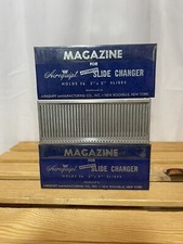 Vintage 3 New/Old Stock Airequipt Automatic Slide Magazines for 2" x 2" Slides