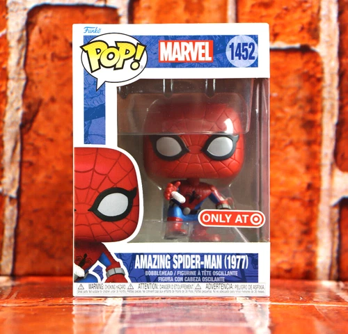 Funko Pop Amazing Spider-Man 1977 #1452 Target Exclusive W/ Free Protector