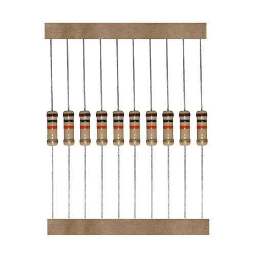Kohleschicht Widerstand Resistor 2,2 kOhm 1W 5% 10 Stück (0040)