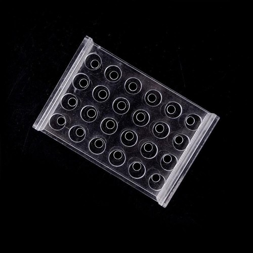 24 Holes Test Tube Rack Testing Tubes Holder Storage Plastic Lab Supplies NEW - Picture 10 of 12