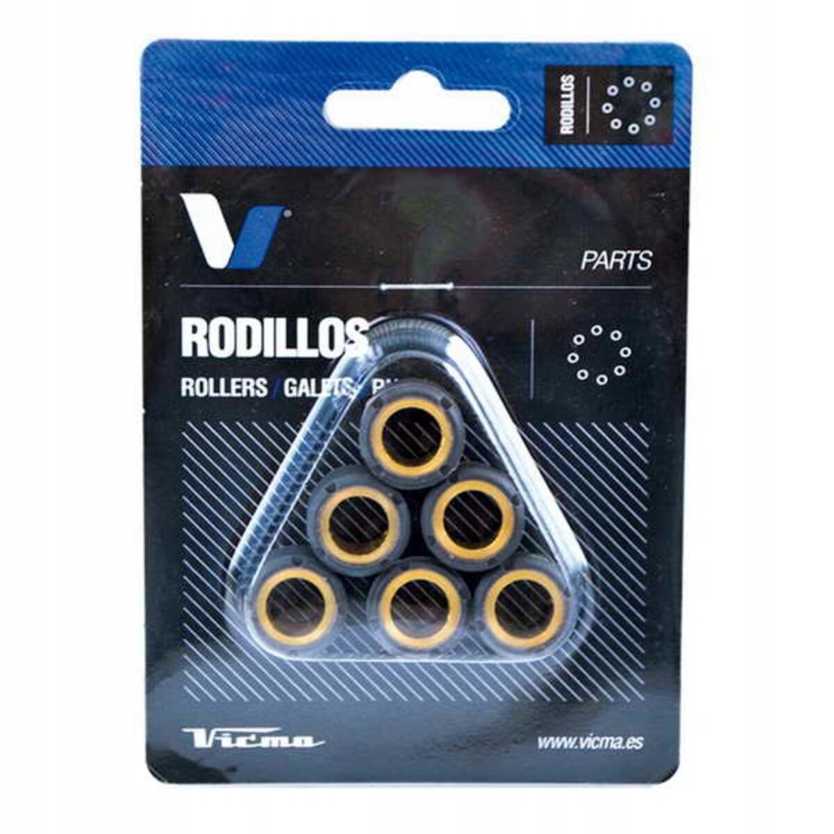 Rouleaux de variateur 19x13.5 8.5g contre la perte de vitesse en côte