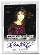 KRISTY McNICHOL 2014 Leaf POP CENTURY Autograph AUTO #'d 24/25 EMPTY NEST Actor 
