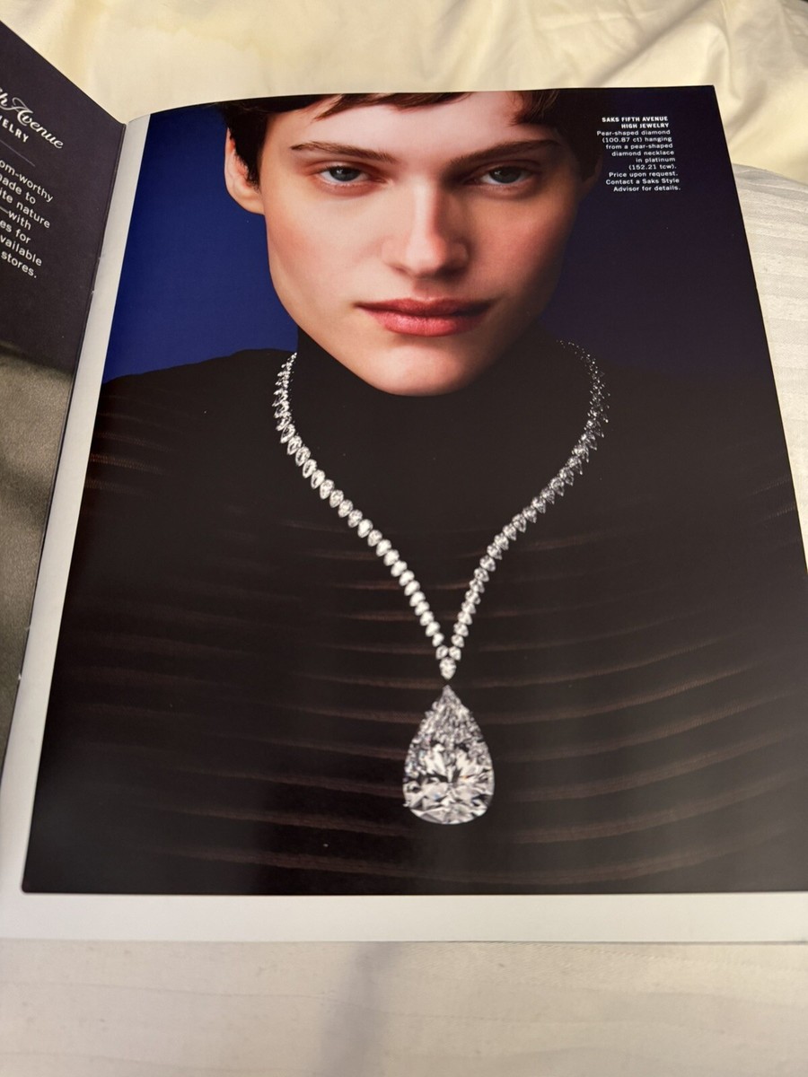 SAKS FIFTH AVENUE The FINE JEWELRY Catalog Fall 2024 works of art
