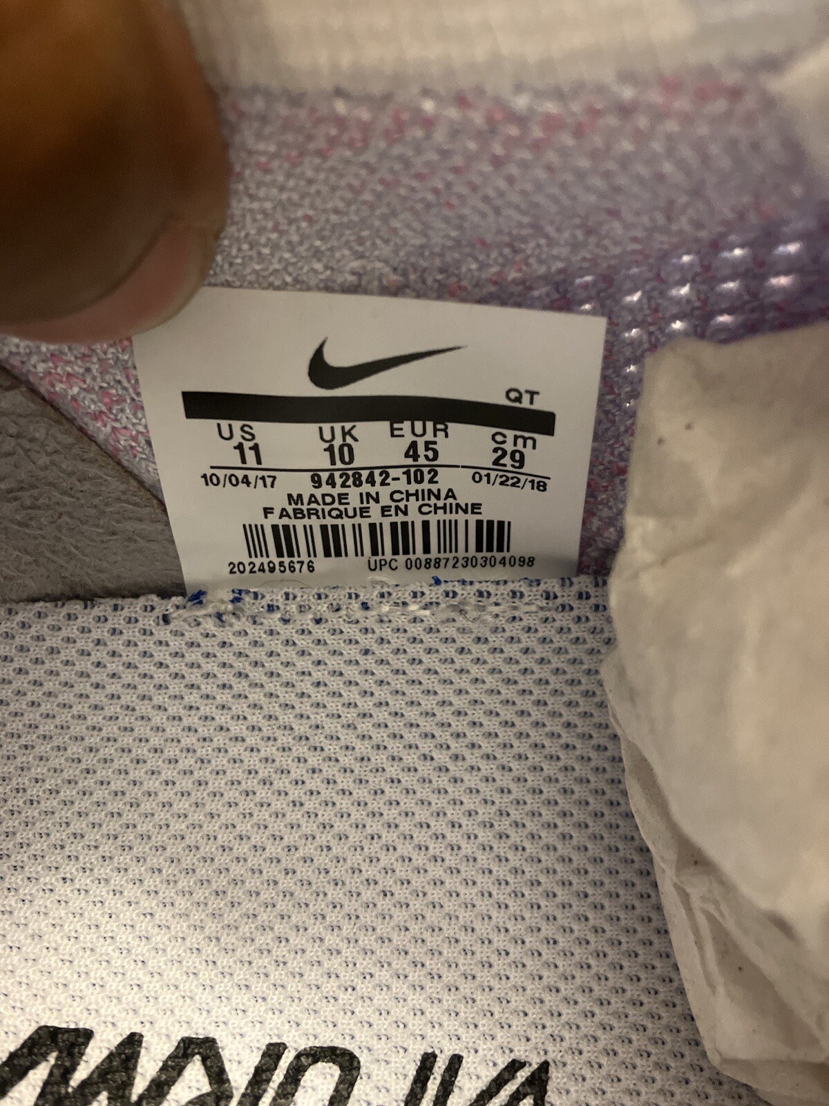 vapormax flyknit 2 hydrogen blue