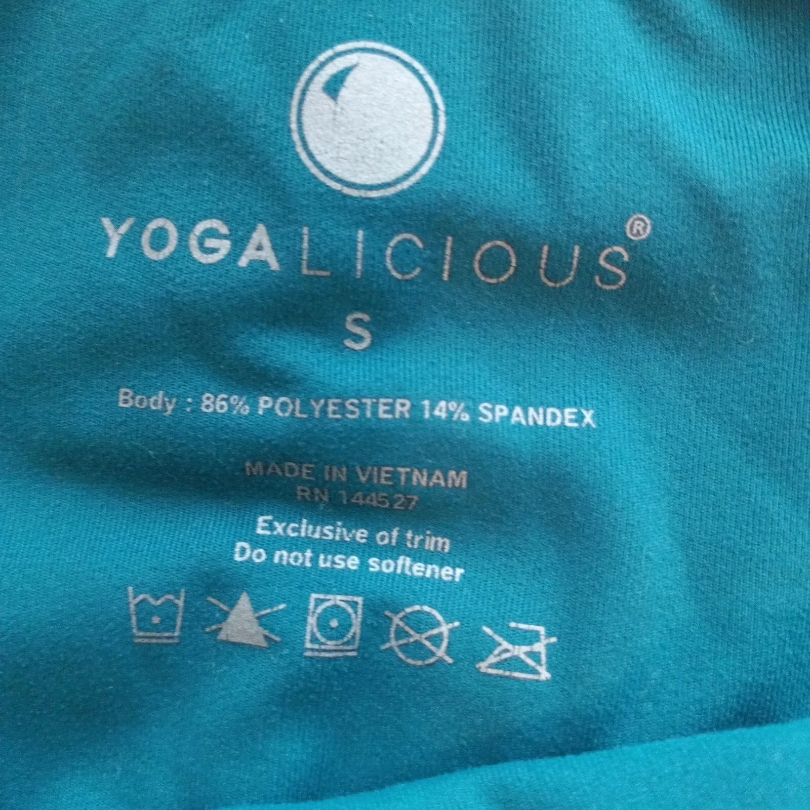 yogalicious polyester blend gym yoga running leggings