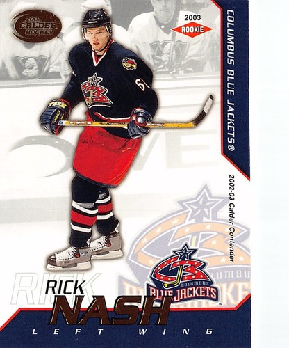 2002-03 Pacific Calder #112 Rick Nash RC /825 - Foto 1 di 2