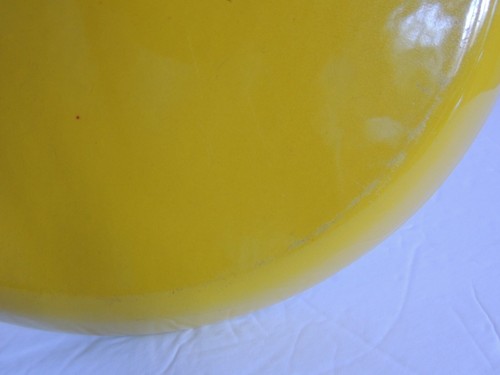 Cazuela horno holandés MCM vintage NAACO Dinamarca D3 hierro fundido esmaltado amarillo 2 piezas - Imagen 13 de 15