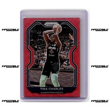 2021 Panini Prizm WNBA - Tina Charles #71 Ruby Wave Prizm SP