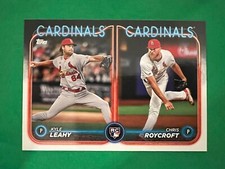 2024 Topps Update #US189 Kyle Leahy Chris Roycroft RC Rookie St. Louis Cardinals