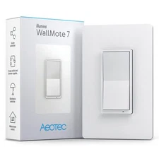 ~NEW~ Aeotec WallMote 7, Z-Wave Plus, Decora Style Wireless Remote [ZWA022-A]