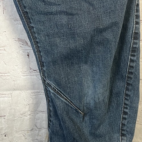 Vintage William Rast 34x34 Twisted Arc Button Fly W/Zipper Pockets Dark Blue - Picture 4 of 10
