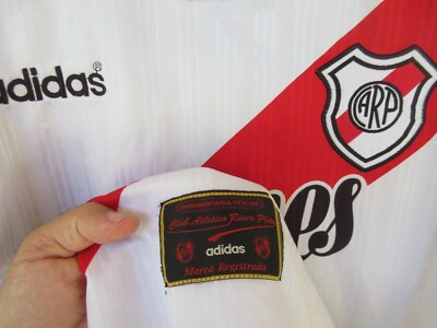 Maillot RIVER PLATE 1996 ADIDAS Enzo FRANCESCOLI vintage