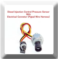 Injection Control Pressure ICP Sensor & Pigtail DT466E I530E HT530 DT466