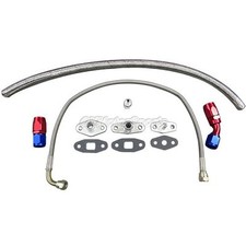 Cxracing Oil Hose Line Fitting Kit For 86-92 Toyota Supra 7mgte Single Turbo Cxracing Oil Hose Line Fitting Kit For 86-92 Toyota Supra 7mgte Single Turbo