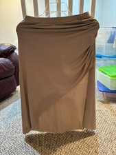 Matter Nude Jersey Asymmetric Lyrical/Cont/Ballet Dance Skirt Weismann Adult