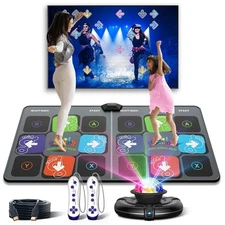 Dance Mat for TV Games - Wireless Musical Electronic Dance Pad for Kids & Adu...