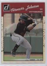 2023 Panini Donruss Retro 1990 Career Stat Line /500 Termarr Johnson #247 07rd