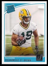 Equanimeous St. Brown 2018 Donruss Rated Rookie Card!!