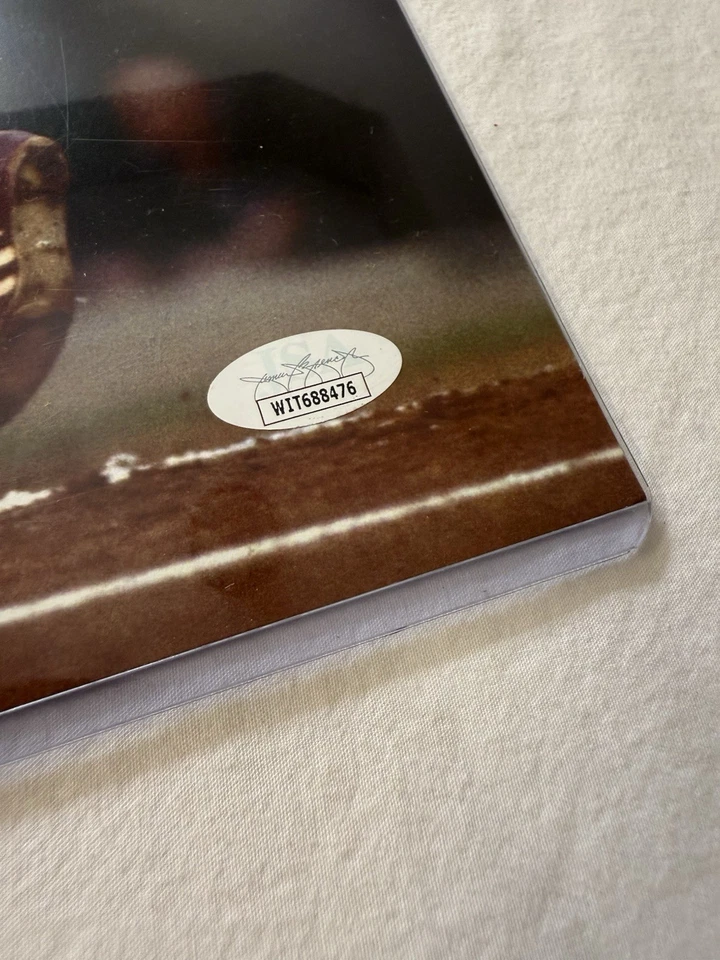 Larry Bowa "Bo" 名人堂 费城费城人队 签名 亲笔签名 11x14 JSA 正品证书 — 第 4/4 张图片