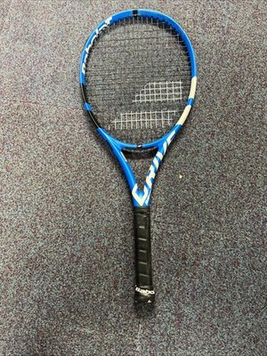 Babolat Pure Drive Jr 26 Blue Tennis Racquet GT Carbon Fiber Size 4 Grip