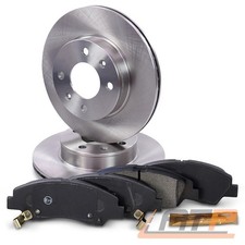 BREMSSCHEIBEN BELÜFTET Ø241 + BREMSBELÄGE VORNE FÜR HYUNDAI I-10 BJ 13-19