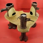 Star Wars 3.75" Kenner Vintage 1983 Ewok Village Playset ROTJ As Shown