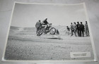 Vintage Motocross Motorcycle Race Photo 8" x 10" E C Murphy Cheyenne, Wyoming WY — photo 1