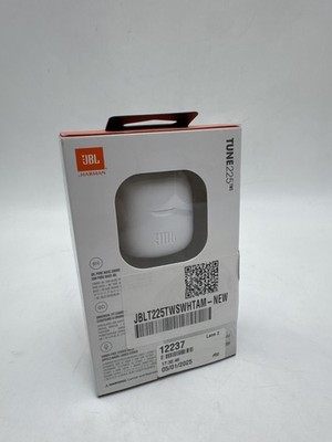 JBL Tune 225TWS True Wireless Earbud Headphones - JBLT225TWSWHTAM - White