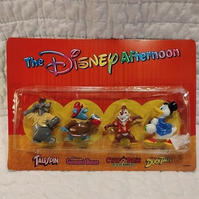 Vintage 1991 Disney AFTERNOON Pvc MOC FIGURES TALESPIN CHIP 'N DALE DUCK TALES 