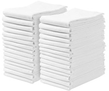 Flour Sack Towels 30 Pack 28x28 Inch 100 Cotton Absorbent Dish Drying Tea