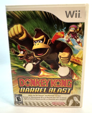 Donkey Kong Barrel Blast (Nintendo Wii, 2007) | Tested, Complete with Manual