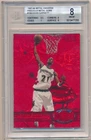 KEVIN GARNETT 1997/98 METAL UNIVERSE 109 PMG PRECIOUS METAL GEMS RED #/100 BGS 8