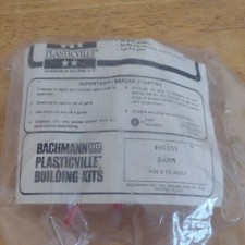 HO SCALE BACHMANN PLASTICVILLE Barn Snap Fit #45151