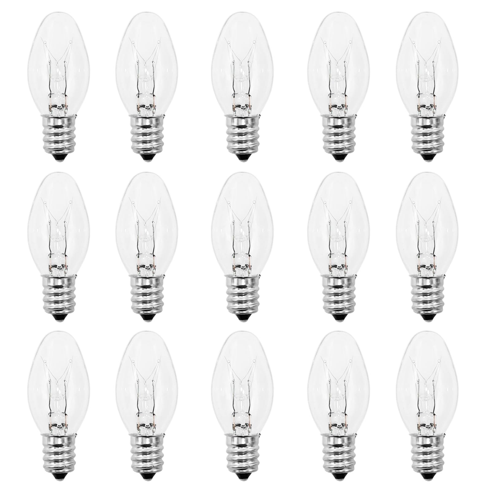 4 Watt 15 Pack E12 Base Dimmable 2700k Warm White