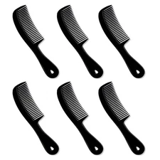 Combs for Men Pack of 6, Pocket Combs for Men, Hair Comb Set, Beard Mustache