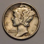 #3 Nicer Low Mintage 1940 P Mercury Dime