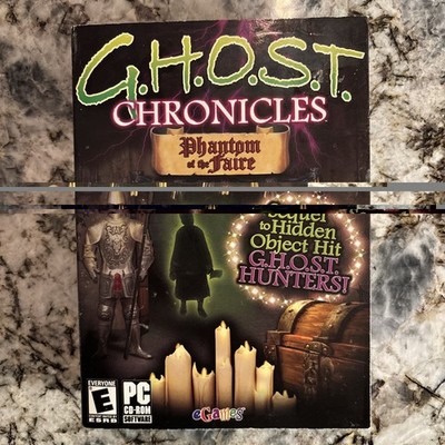 G.H.O.S.T.  Chronicles Phantom of the Faire - Ghost Hunters Sealed VTG PC GAME