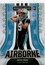 2023 Panini Rookies & Stars Airborne Silver #AI-5 Bryce Young Carolina Panthers