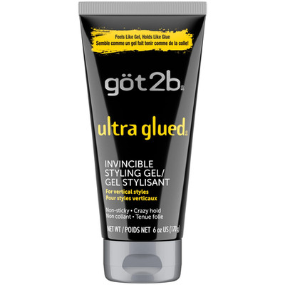 Gel Modelador Invencível Ultra Colado Got2B, 6 Oz (Pacote Com 2)