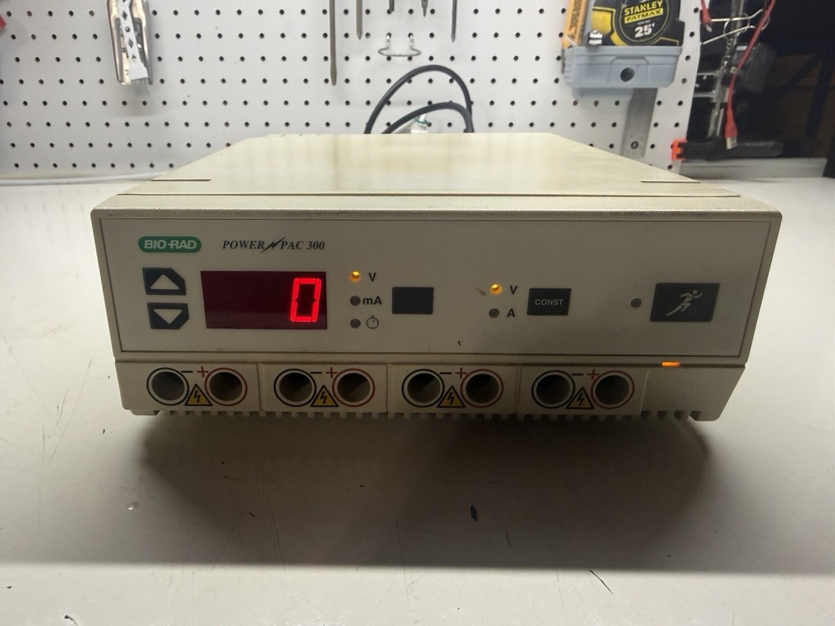 Bio-Rad Power Pac 300 Electrophoresis Power Supply | eBay