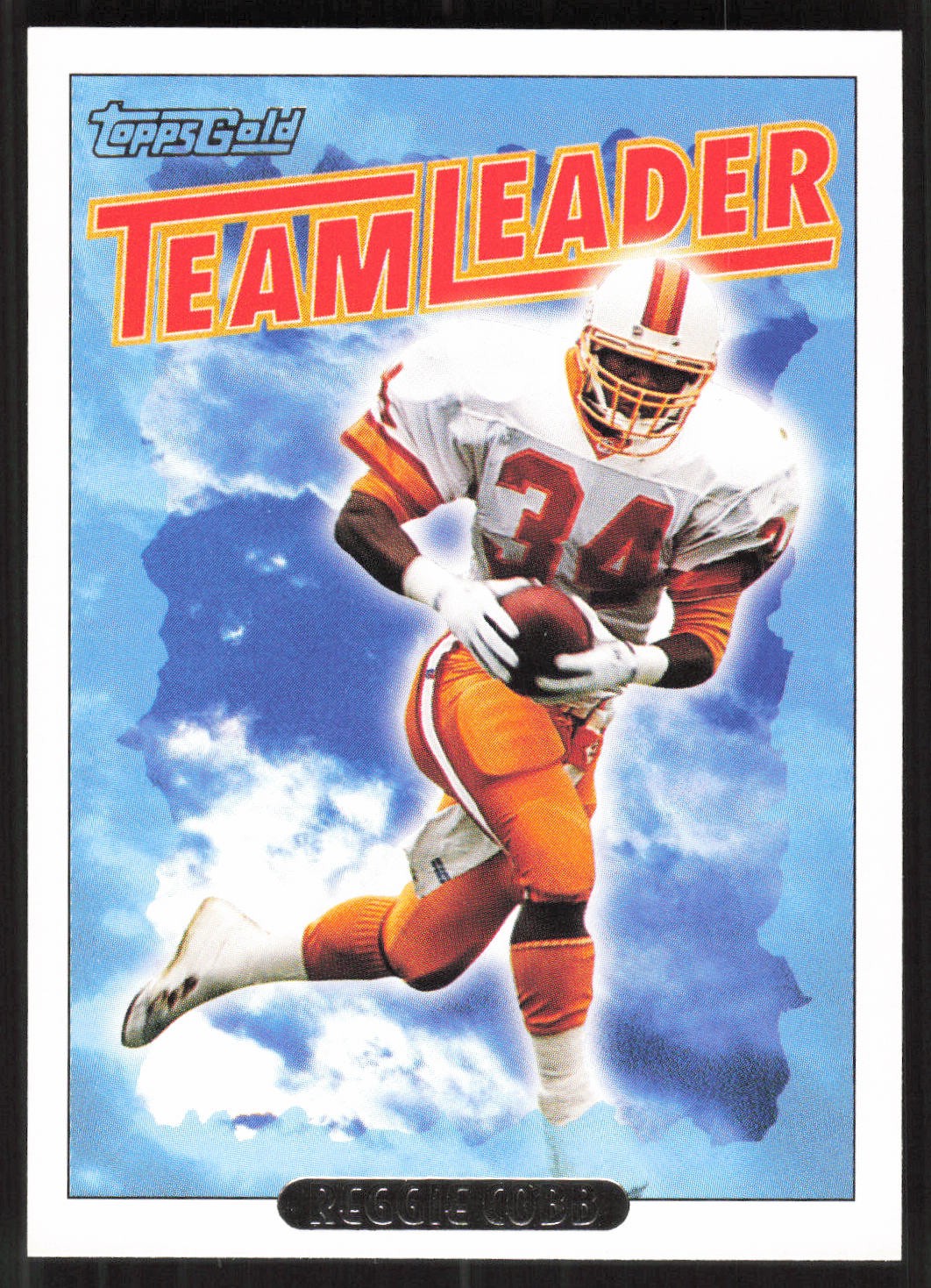 Reggie Cobb, 1993 Topps, #183, Tampa Bay Buccaneers, Gold