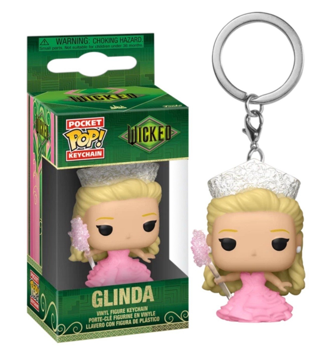 Funko Pocket Pop Keychain Wicked Elphaba & Glinda Movie Vinyl