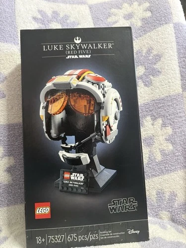 LEGO Star Wars Luke Skywalker (Red Five) Helmet 75327 Complete Set 675 Pieces