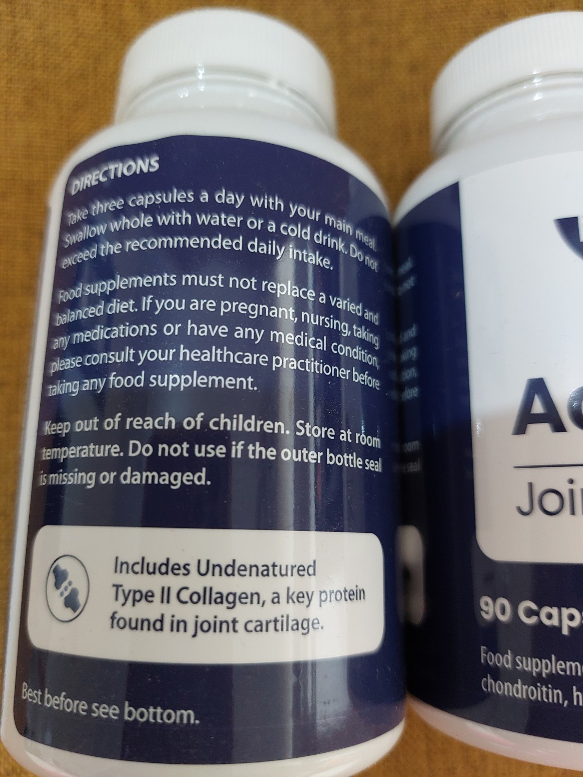 Physical Nutrition Activ8 Joint Complete Supplement 90 Capsules SEALED ...