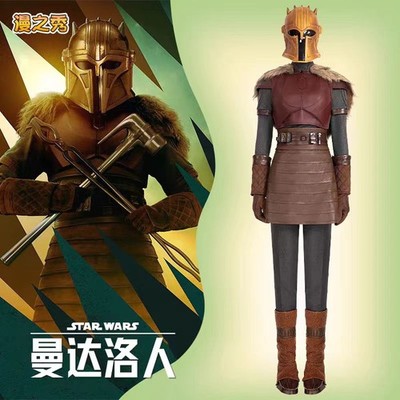 Star Wars Mandalorian The Armorer Custome Unsex Full Set Halloween Cosplay