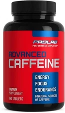 ProLab Nutrition Advanced Caffeine 200mg, Fast-Acting 60 Count (Pack of 1) 
