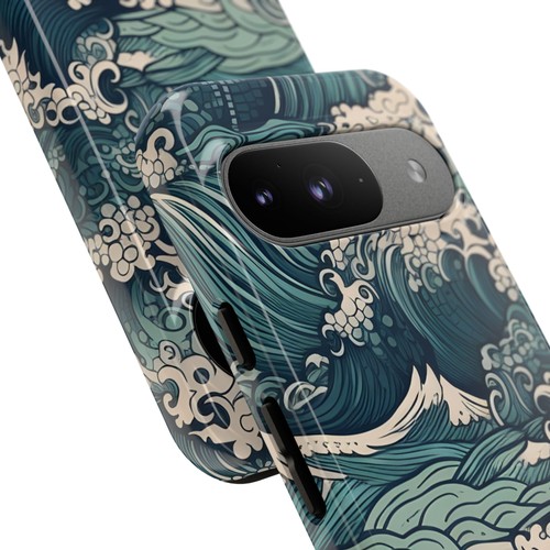 Fundas para teléfono Ocean Wave, cubierta duradera para teléfono, elegante funda resistente, iPhone, Samsung - Imagen 14 de 51