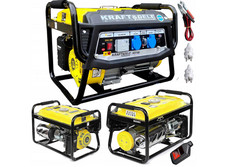 Stromerzeuger Benzin 3500W Generator 230V 12V Notstromaggregat Camping Baustelle